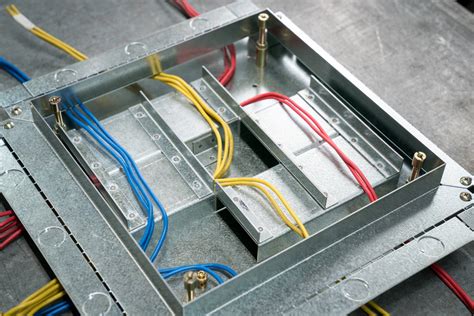 davis underfloor junction box|metal underfloor trunking system.